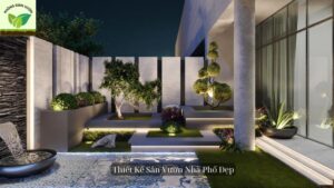 Thiết Kế Sân Vườn Nhà Phố Đẹp